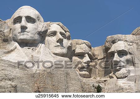 Mount Rushmore against clear sky View Large Photo Image Stock Photography - Mount Rushmore against clear sky. Fotosearch