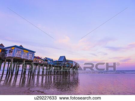 Pier at Old Orchard Beach View Large Photo Image Stock Image - Pier at Old Orchard Beach. Fotosearch