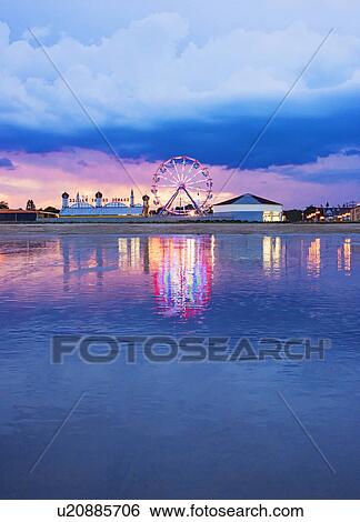 Pier at Old Orchard Beach View Large Photo Image Stock Photograph - Pier at Old Orchard Beach. Fotosearch