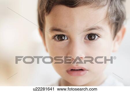 Portrait of boy (2-3) looking at camera View Large Photo Image Stock Image - Portrait of boy (2-3) looking at camera. Fotosearch
