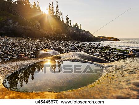 Rocks and pebbles on beach at sunrise View Large Photo Image Stock Image - Rocks and pebbles on beach at sunrise. Fotosearch