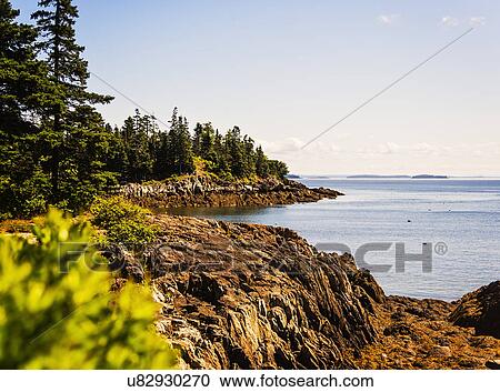 Sea coastline View Large Photo Image Stock Image - Sea coastline. Fotosearch