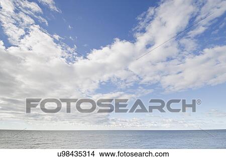 Seascape and cloudy sky View Large Photo Image Picture - Seascape and cloudy sky. Fotosearch