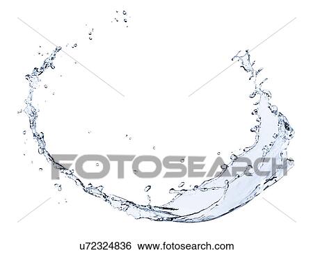 Studio shot of splashing water View Large Photo Image Stock Photograph - Studio shot of splashing water. Fotosearch