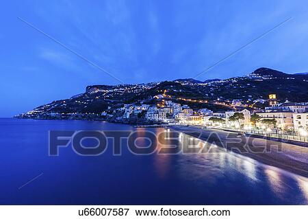 Town at night View Large Photo Image Stock Photo - Town at night. Fotosearch