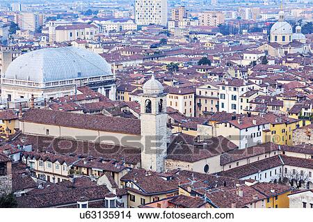 Picture - Townscape of Brescia. Fotosearch