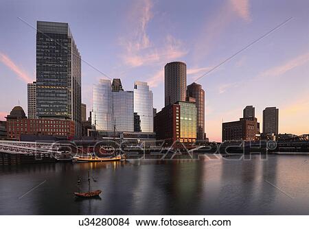 View of Fort Point Channel at dawn View Large Photo Image Picture - View of Fort Point Channel at dawn. Fotosearch