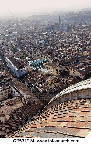 View of old town from Duomo's roof View Large Photo Image Picture - View of old town from Duomo's roof. Fotosearch