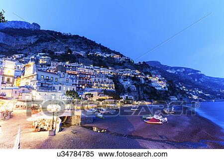 View of town from beach View Large Photo Image Stock Photography - View of town from beach. Fotosearch