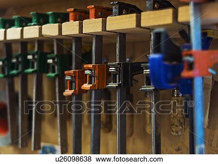 Work tools in carpentry workshop View Large Photo Image Stock Photo - Work tools in carpentry workshop. Fotosearch
