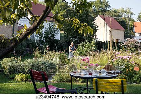 Mature woman gardening View Large Photo Image Stock Photo - Mature woman gardening. Fotosearch