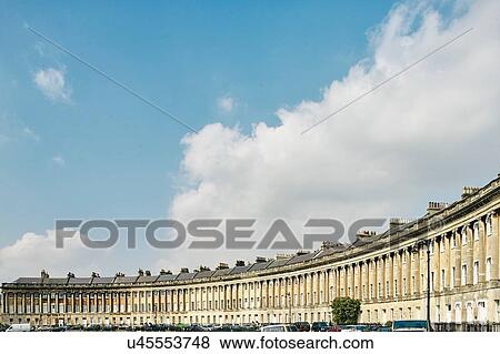 Royal Crescent, Bath, UK View Large Photo Image Stock Photo - Royal Crescent, Bath, UK. Fotosearch