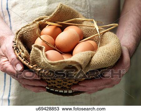 Senior woman holding eggs in vintage cloth and basket View Large Photo Image Stock Image - Senior woman holding eggs in vintage cloth and basket. Fotosearch