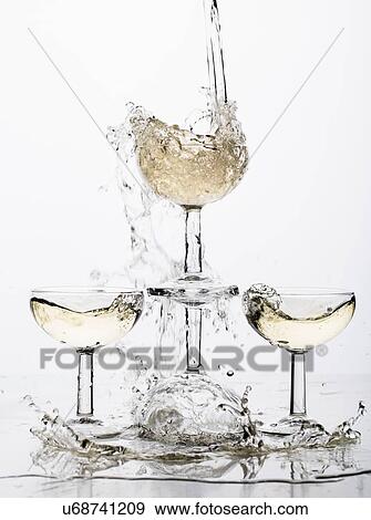 Champagne fountain View Large Photo Image Stock Photo - Champagne fountain. Fotosearch