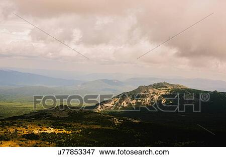 High angle view of storm cloud and shadows over landscape, Ural Mountains, Russia View Large Photo Image Stock Photo - High angle view of storm cloud and shadows over landscape, Ural Mountains, Russia. Fotosearch