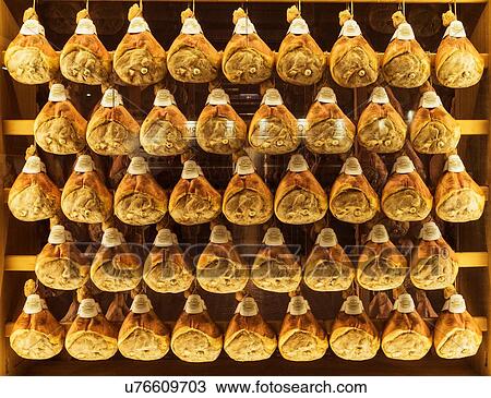 Parma ham, Emilia Romagna, Italy View Large Photo Image Stock Image - Parma ham, Emilia Romagna, Italy. Fotosearch