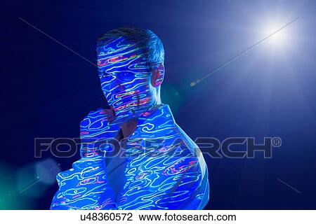 Portrait of male scientist with graphical geological data projection View Large Photo Image Stock Image - Portrait of male scientist with graphical geological data projection. Fotosearch