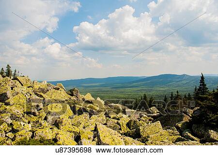 Rocky landscape, Russia View Large Photo Image Stock Photo - Rocky landscape, Russia. Fotosearch