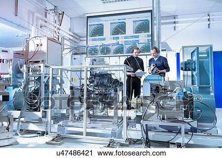 Scientists in turbo charger automotive research laboratory View Large Photo Image Stock Image - Scientists in turbo charger automotive research laboratory. Fotosearch