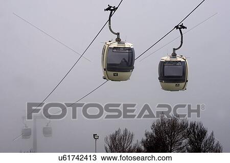 Trapani- Erice cablecars in mist, Sicily, Italy View Large Photo Image Stock Image - Trapani- Erice cablecars in mist, Sicily, Italy. Fotosearch