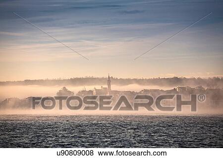 Stock Photo - Arona, Lake Maggiore, Piedmont, Italy. Fotosearch