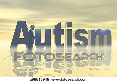 Autism, illustration View Large Illustration Stock Illustration - Autism, illustration. Fotosearch