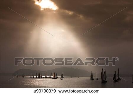 Stock Photo - Botas on Lake Maggiore, Piedmont, Lombardy, Italy. Fotosearch