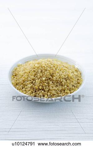 Stock Image - Bulgur Wheat. Fotosearch
