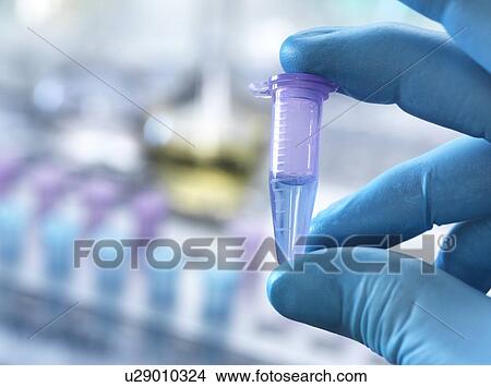 Picture - Chemical research. Fotosearch