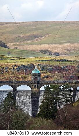 Stock Image - Craig Goch Dam, Elan Valley. Fotosearch