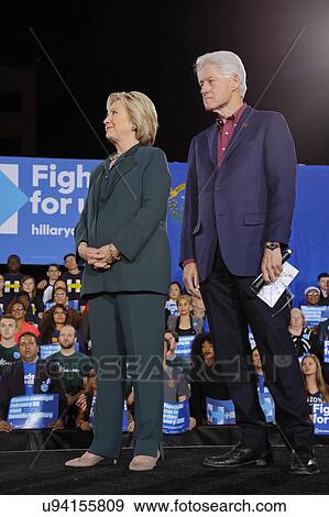 Democratic Presidential Candidate Hillary Clinton Campaigns In Las Vegas, Nevada View Large Photo Image Stock Photo - Democratic Presidential Candidate Hillary Clinton Campaigns In Las Vegas, Nevada. Fotosearch