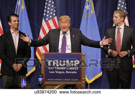 Donald Trump victory speech following big win in Nevada caucus, Las Vegas, NV View Large Photo Image Stock Image - Donald Trump victory speech following big win in Nevada caucus, Las Vegas, NV. Fotosearch