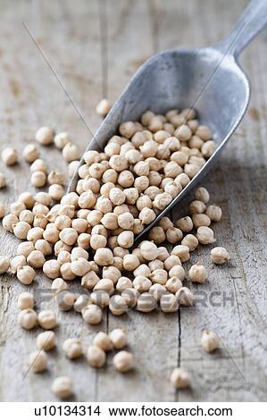 Picture - Dried Chickpeas. Fotosearch