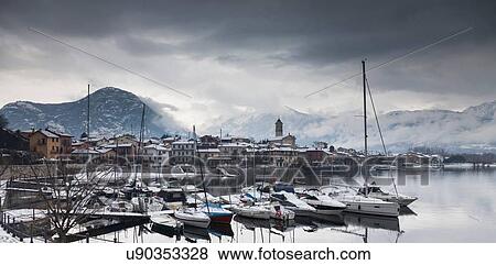 Stock Photo - Feriolo, Lake Maggiore, Piedmont, Lombardy, Italy. Fotosearch