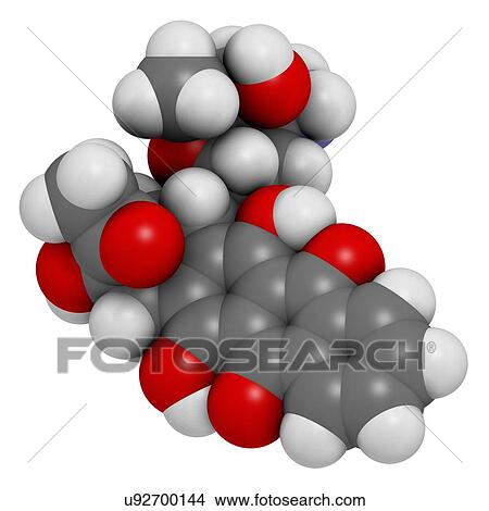 Idarubicin cancer drug molecule View Large Photo Image Picture - Idarubicin cancer drug molecule. Fotosearch