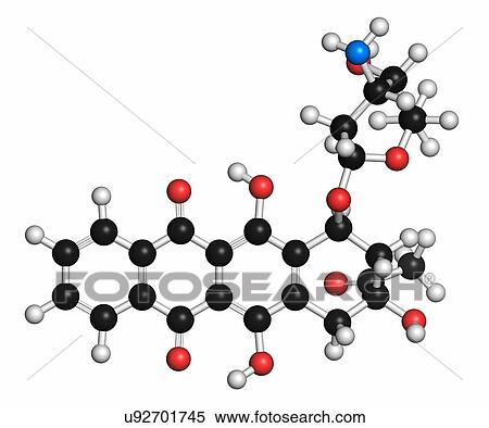 Idarubicin cancer drug molecule View Large Photo Image Stock Photography - Idarubicin cancer drug molecule. Fotosearch