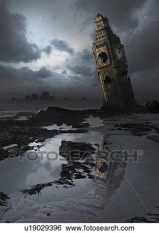 Stock Illustration - Illustration depicting global warming. Fotosearch