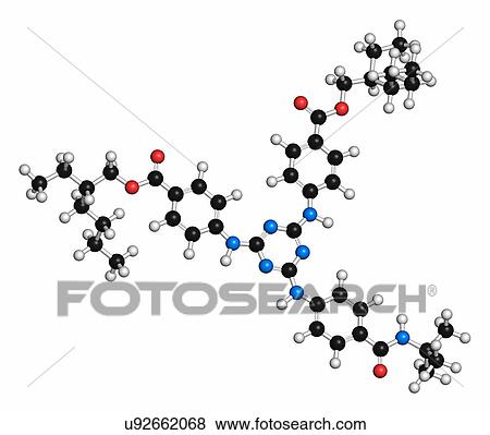 Iscotrizinol sunscreen molecule View Large Photo Image Stock Photo - Iscotrizinol sunscreen molecule. Fotosearch