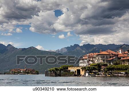 Stock Image - Isola Bella, Lake Maggiore, Piedmont, Lombardy, Italy. Fotosearch