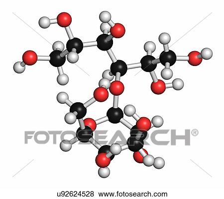 Lactitol sweetener and laxative molecule View Large Photo Image Stock Photo - Lactitol sweetener and laxative molecule. Fotosearch