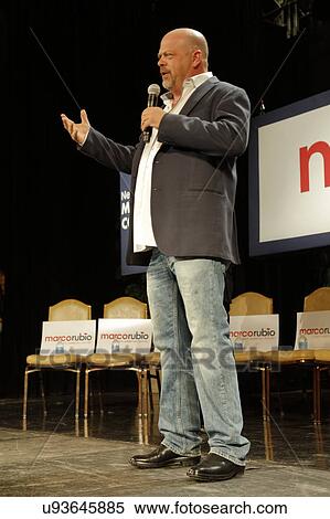 Stock Photography - Marco Rubio Holds Campaign Rally at Texas Station, Dallas Ballroom, North Las Vegas, NV.. Fotosearch
