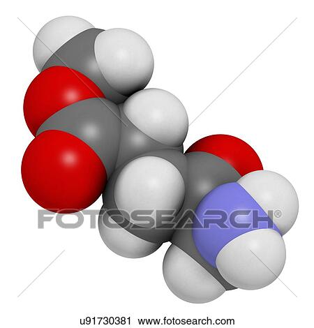 Stock Image - Methyl aminolevulinate drug molecule. Fotosearch