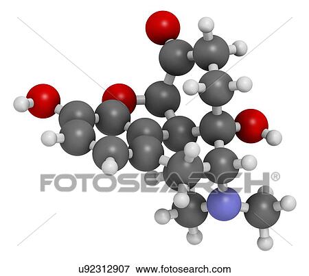 Stock Photo - Oxymorphone opioid analgesic drug. Fotosearch