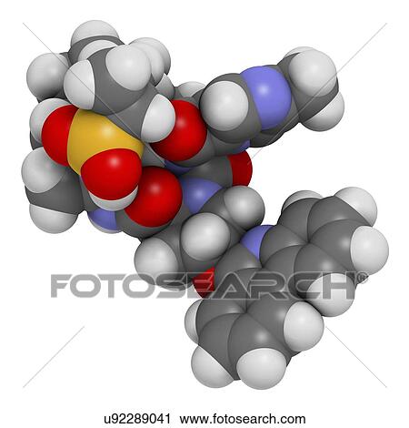 Stock Image - Paritaprevir hepatitis C virus drug. Fotosearch