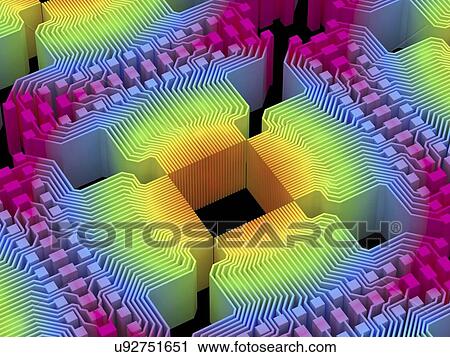 "Quantum computer, electronic circuitry" View Large Photo Image Stock Image - "Quantum computer, electronic circuitry". Fotosearch