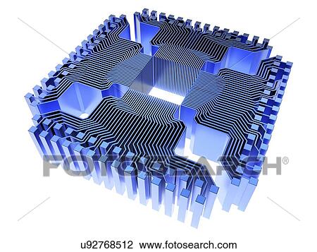 "Quantum computer, electronic circuitry" View Large Photo Image Stock Image - "Quantum computer, electronic circuitry". Fotosearch