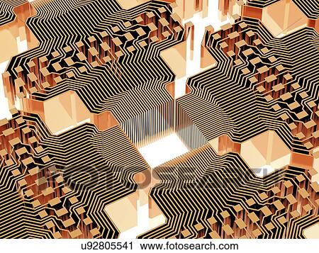 "Quantum computer, electronic circuitry" View Large Photo Image Stock Image - "Quantum computer, electronic circuitry". Fotosearch