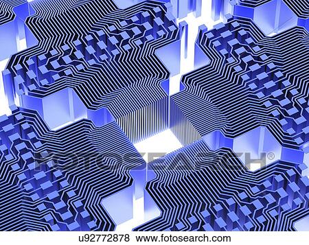 "Quantum computer, electronic circuitry" View Large Photo Image Stock Photo - "Quantum computer, electronic circuitry". Fotosearch