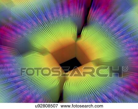 Stock Photo - "Quantum computer, electronic circuitry". Fotosearch