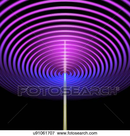 Stock Photo - Radio communications tower. Fotosearch
